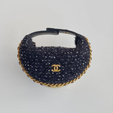 Chanel Women's Mini Woven Sequined Clutch Bag Elegant Fashionable Casual Bags Handbag Stylish Modern Handbag #81891A