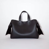 Acne Studios Tote Twisted Knot Decoration Engraved Logo Magnetic Closure Crossbody Bag #332333