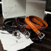 Brunello Cucinelli Braided belt for Woman 3.0cm 115cm#383354