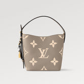 Louis Vuitton Women's ALL IN BB Handbag Logo Metal Padlock Leather Solid Color Shoulder Tote Bucket Bag Bags M13045 #81163
