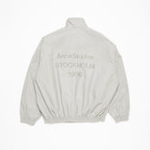 Acne Studios Men's And Women's Fashion Casual High-neck Zipper Embroidered Logo Long-sleeve Trench Coat Jacket #78512