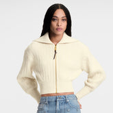 Louis Vuitton Cropped Rib-knit Jacket #334336