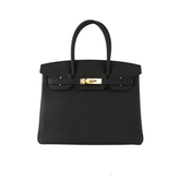 Hermes Platinum Internal Stitching BIRKIN30 Togo Original Leather Top-Grade Leather Handbag Bag Handcrafted Leather Bag From The Original Factory's Premium Custom Collection #934055