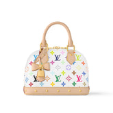 Louis Vuitton LV x TM ALMA BB Women's Letter Printed Zipper Closure Removable Shoulder Strap Calfskin Shoulder Crossbody Handbag Bag Bags #76676