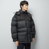 Gucci Men's Winter Detachable Hat Zip Hooded Puffer Down Jacket #97366