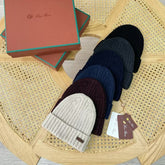 Loro Piana Fall And Winter Knitted Wool Keep Warm Cold Hat #74267