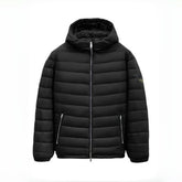 Prada Piumino Nylon Down Jacket Nero #336637