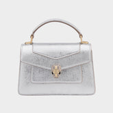 Bvlgari Women's Serpenti Forever Series Fashion Solid Color Mini Top Handle Bags Leather Bags #71971