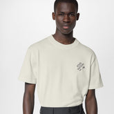 Louis Vuitton Men's Solid Color Logo Embroidery Casual Cotton Crew Neck Shirt Short Sleeve T-shirt #76114