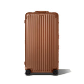 Rimowa Men's And Women's Fashion Classic Solid Color Checked Luggage With Retractable Handle 33-inch Suitcase Checked Luggage Bag Bags #79299