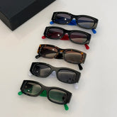 Chanel Women's Colorblock Logo Logo Irregular Sunglasses Eyeglasses Glasses #72757