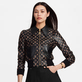 Louis Vuitton Sheepskin Embossed Jacket #335877