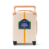 Louis Vuitton Horizon Beige Men's/women's 55cm Beige Alphabet Canvas Trolley Suitcase Fashion Luggage Box Bag Bags M10280 #82128A