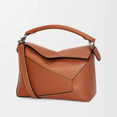 Loewe Women's Detachable Shoulder Strap Logo Solid Color Small Cowhide Puzzle Handbags Casual Slanting Tote Handbag Bag Bags 0011189438 #76828