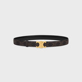 Celine TRIOMPHE Women's Fashion Classic Printed Pattern Leather Belts in 1.8cm And 2.5cm Widths Belt Accessories #78864