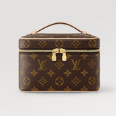 Louis Vuitton Nice Makeup Bag Lv Classic Monogram Mini Makeup Clutchzipper Closure Water-resistant Canvas With Coated Lining Stylish Vacation Bag Bags M44495 #195933