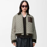 Loewe Short Jacket in Technical Fabric Grey #335510