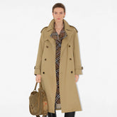 Burberry Women's Spring/Autumn Fashion Classic Castleford Style Long Trench Coat Jacket #78439