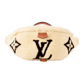 Louis Vuitton Women's Marsupio Teddy Waist Bag Crossbody Monogram Double-zip New Fashion Handbag Bags M11799 #82132A