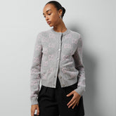 Gucci Women's Fall And Winter Double G Knit Round Neck Single Breasted Long Sleeved Jacket Sweater #75289