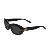 Balenciaga Men's and Women's Solid Colour Legs BB Logo Acetate Irregular Shape Sunglasses Eyeglasses Glasses #76564