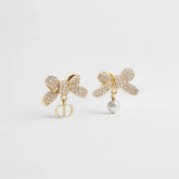 DIOR Women's Designer Earrings Clip Gold #379151