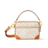 Louis Vuitton Nil Men's and Women's Logo Full Print Detachable Shoulder Strap Coated Canvas Single Shoulder Crossbody Tote Bag Bags #77151