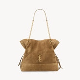 SAINT LAURENT JAMIE Women's Solid Color Suede Leather Chain Shoulder Strap Shopping Bag Shoulder Bags #75511