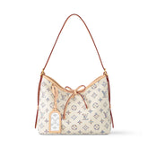 Louis Vuitton CarryAll Neverfull Nautical PM Embossed White Light Brown Coated Canvas Shoulder Crossbody Tote Bag Bags #99684