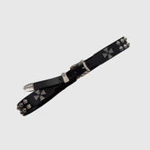 Chrome Hearts Men's Leather Studded Belt #97412