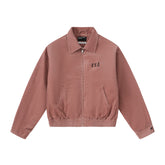 Enfants Riches Deprimes Men's Spring/fall Fashion Casual Lapel Zipper Embroidered Logo Print Drop Shoulder Long Sleeve Jacket #78544