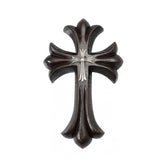 Chrome Hearts Log Cross 925 Silver Home Living Room Decorative Ornaments Hanging Jewelry #98615