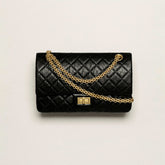 Chanel 2.55 Handbag Aged Calfskin Gold-Tone Metal #333121