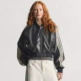 Adidas SST Pleather Jacket Black #379288
