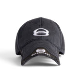Balenciaga Men's and Women's Solid Color Embroidered Logo Design Cotton Duck Cap Hat #74927