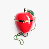 Chanel 26A Red Apple Chain Bag Highly Recognizable And Perfect For Both Formal Events And Everyday Wear Metallic Colored Leather Tends To Fade Easily Lady Bags AS6436 #197225