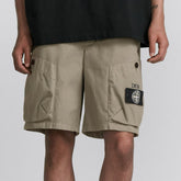 Dior Dior And Stone Island Men's Summer Solid Color Letter Logo Casual Fit Bermuda Shorts #75358