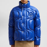 Moncler x Palm Angel Men's And Women's Winter Fashion Casual Solid Color Zipper Single Button Windproof White Goose Down Jacket Cotton Coat Jacket #79142