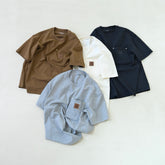 Carhartt WIP Label Pocket Leather Label Short Sleeves T-Shirt#379054