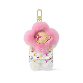 Louis Vuitton LV x TM Vivienne Cuddle Bag Charm Accessories Women's Earphone Case Takashi Murakami White Sancai 2026 Spring New Arrival M03727 #82731A
