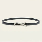 Ferragamo Ribbon With Diamonds Thin Belt Ladies Luxury Temperament Elegant Belt Accessories Width 1.5cm Ngvp #2257