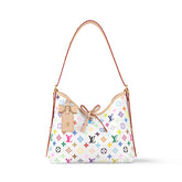 Louis Vuitton LV x TM CARRYALL Women's Detachable Adjustable Shoulder Strap Colorful Logo Printed Coated Canvas Tote Shoulder Bag Bags #75465