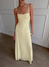 Maxivestido Amarillo del Sur de Francia