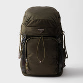 Prada Men's Speedrock Re-nylon Backpack Large-capacity Travel Bag Stylish Casual Backpack Bags #84244A