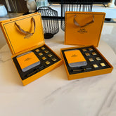 Hermes Stainless Steel Ice Cube Ice Wine Stone Set #72814