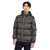 Prada Men's Fall And Winter Nylon Down Jacket Jacket Triangle Logo Hooded Zipper Jacket Fashion Trend Leisure Solid Color Down Coat Ngvp #2187
