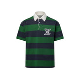 ÁÙʱ--New Arrival: Striped Short-Sleeve Polo Shirt 335965