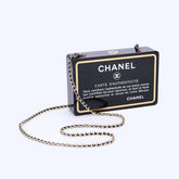 Chanel Women's Solid Color Letter Print Acrylic Box-Shaped Chain Shoulder Strap Single Shoulder Crossbody Handbag Bag Bags #77197