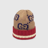 Gucci Multicolor Wool Cotton Hat #6694