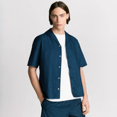 Dior Men's Summer Solid Color Letter Printed V-Neck Single Breasted Short Sleeve Shirt Elastic Waist Shorts Pants Set Suit #76295